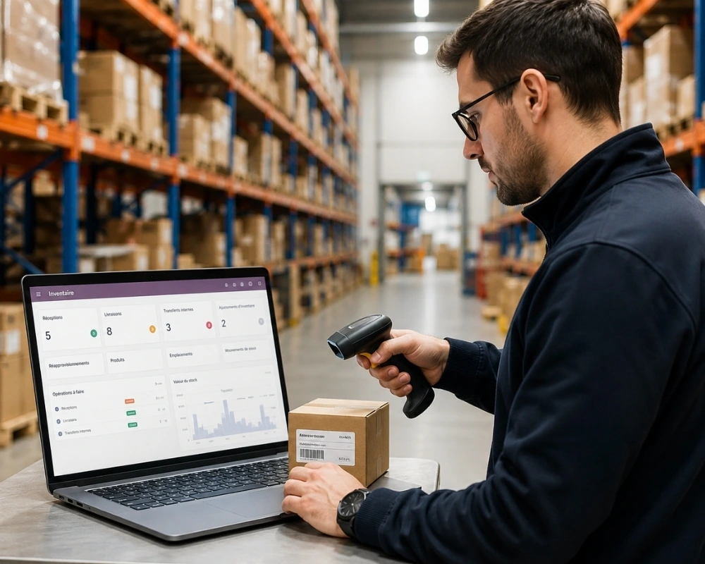 Contrôle Inventaire stocks Odoo